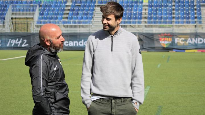 Piqué visita Andorra contra la crisis
