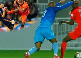 De Jong se pasa a la lucha libre con algo fuera de lo normal