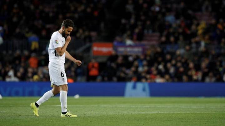 Germán Sánchez durante un partido.