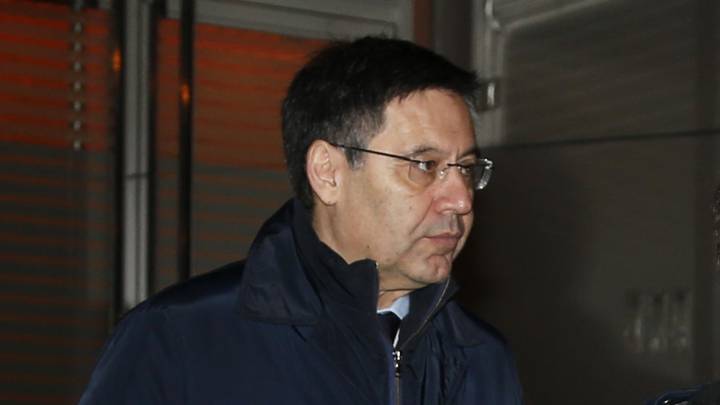 El presidente del Barcelona, Josep Maria Bartomeu.