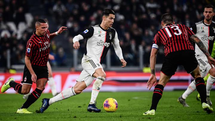 Sorpresa: aplazan el Juve-Milán de Copa
