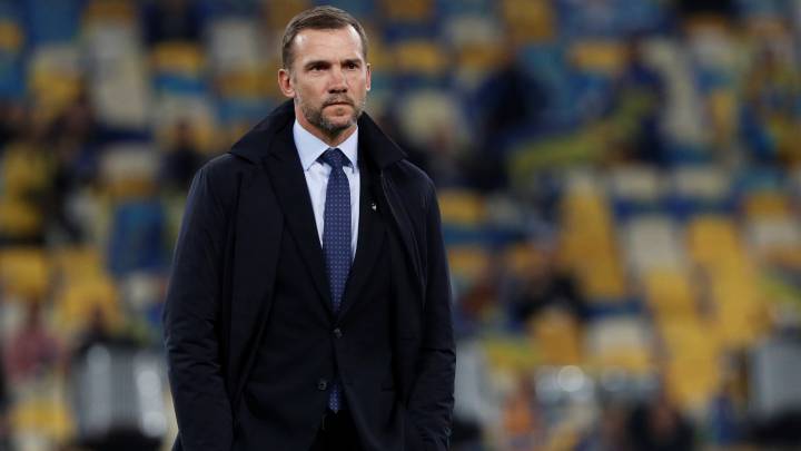 Shevchenko: "No será fácil jugar ante España y Alemania".