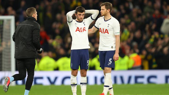 El Norwich, colista de la Premier, echa al Tottenham de Mourinho