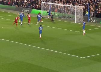 La brutal salvada múltiple de Kepa que amargó a Liverpool