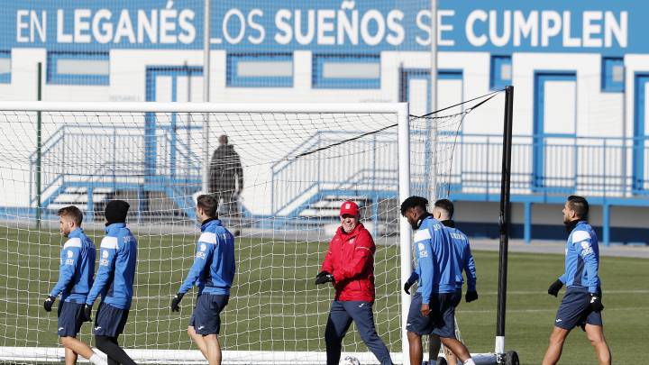 Aguirre y el hito de no tener bajas con el Leganés