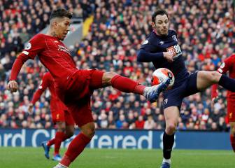 Anfield, estéril para Firmino