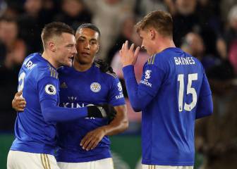Un error de Reina encarrila la goleada del Leicester