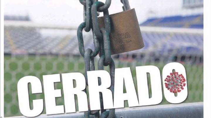 Portada del diario Mundo Deportivo del día 11 de marzo de 2020.
