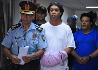 Rechazan el recurso de Ronaldinho, que sigue en prisión preventiva en Paraguay