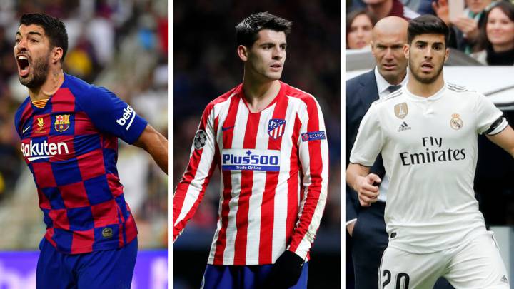 Suárez, Morata y Asensio podrían tener galones de cara al tramo final de temporada.