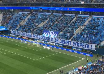 Indignación con la afición del Zenit: