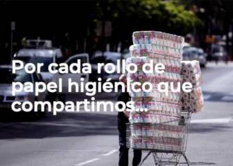 La genial campaña del Adarve para el coronavirus: una 'pared' colectiva para el papel higiénico