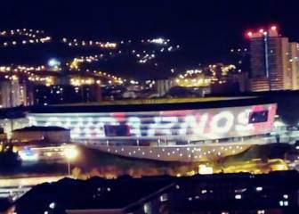 El emocionante homenaje que hicieron en Athletic de Bilbao para los trabajadores sanitarios