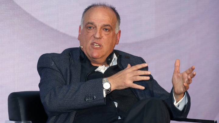 Tebas y la amenaza a la Liga por el coronavirus: "Vamos a terminar la temporada"