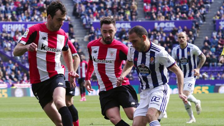 NACHO en el REAL VALLADOLID ATHLETIC DE BILBAO