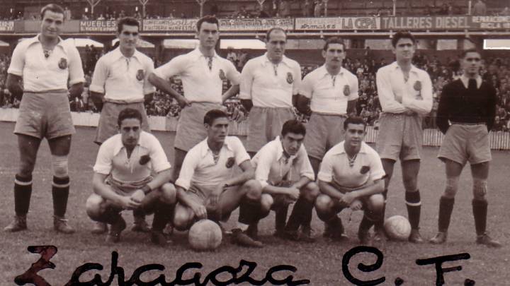 1944-45: el Zaragoza no fue aspirante a nada