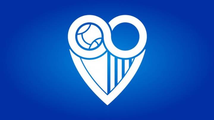 El Málaga cambia su escudo en homenaje a las víctimas del coronavirus
