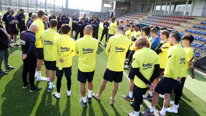 Barcelona working towards April 27 return to training
