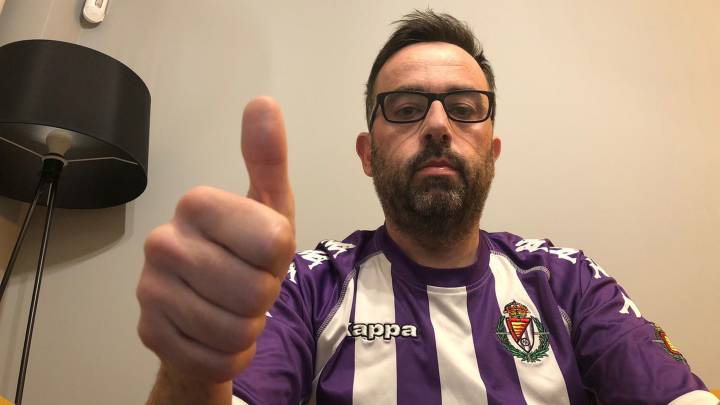 José Antonio Pérez Sanz es el presidente de la Federación de Peñas del Real Valladolid