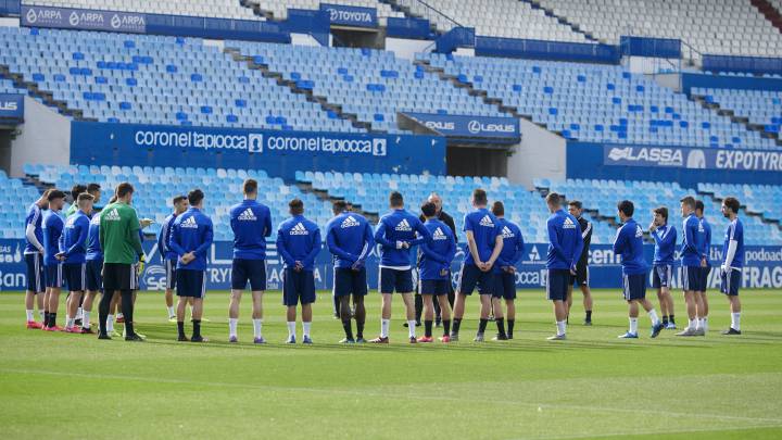 El Real Zaragoza se une a la campaña #VamosZaragoza