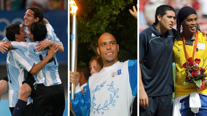 Las leyendas del fútbol en los Juegos Olímpicos.