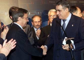 Florentino Pérez gana con Figo las elecciones a Lorenzo Sanz