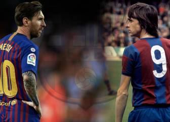 Dos leyendas del Barcelona: las similitudes entre Messi y Cruyff