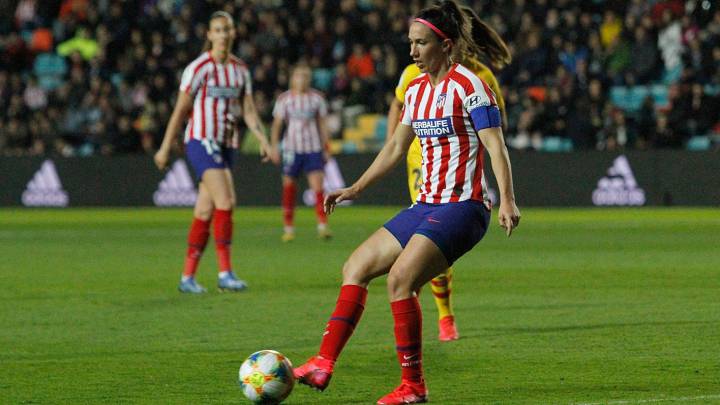 Silvia Meseguer, jugadora del Atlético.