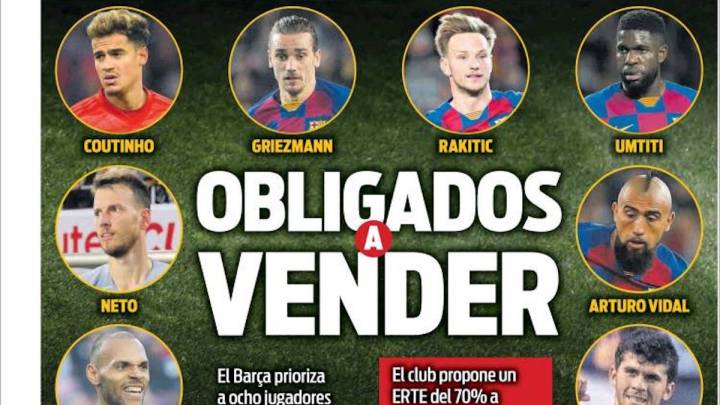 Sport: las ocho prioridades de venta del Barça