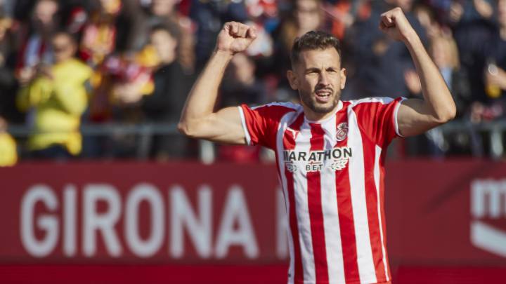 La persecución anotadora de Stuani a Baltazar, en el aire