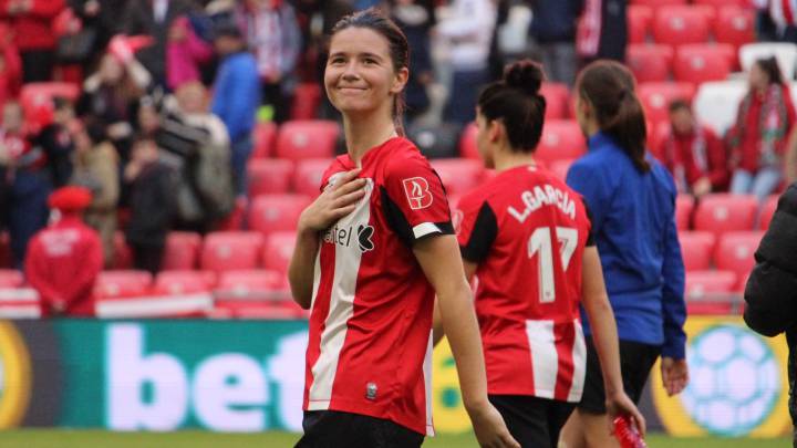 Damaris Egurrola, jugadora del Athletic.