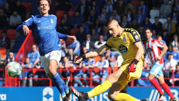 23/02/20 PARTIDO SEGUNDA DIVISION LUGO REAL OVIEDO ANDER CANTERO