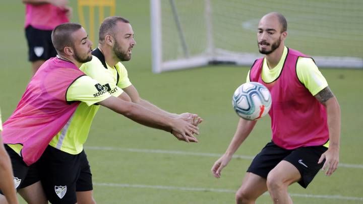 El Málaga de los 15 canteranos