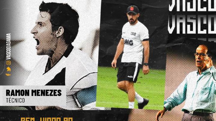 Vasco da Gama confirma a Ramon Menezes como su nuevo técnico