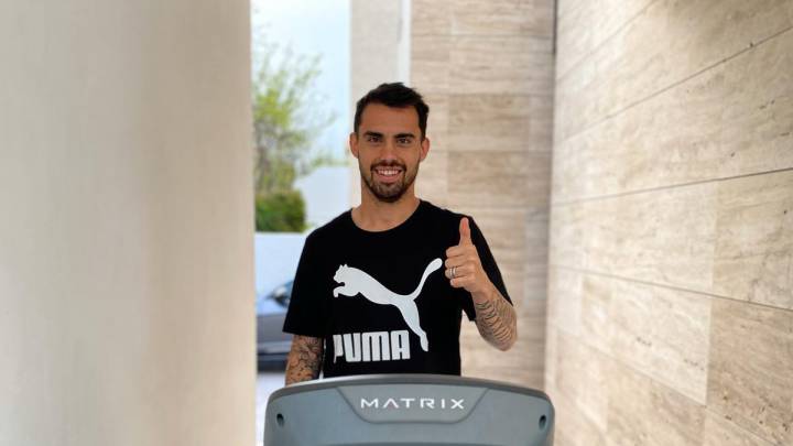 El centrocampista del Sevilla Suso fue claro sobre el final del campeonato: "Igual habría que ir dando ya LaLiga por concluida, por cómo está la cosa".