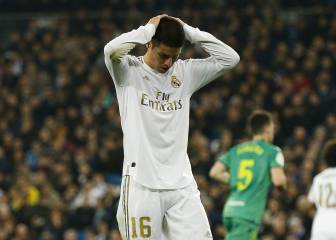 James on the way out of Real Madrid