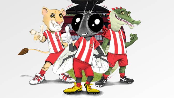 'Mosca', 'Leona' y 'Cocollona' opositan a mascota del Girona