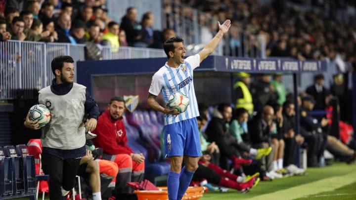 Luis Hernández: “No he escuchado, ni quiero, nada de otro sitio que no sea el Málaga”