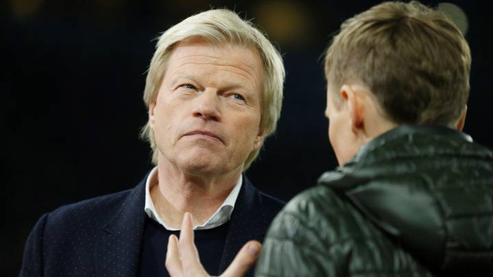 Kahn, en un partido del Bayern.