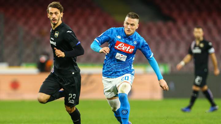 Gabbiadini, recuperado del coronavirus.