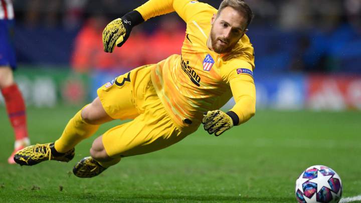 Oblak espera la vuelta de LaLiga para lograr un récord histórico.