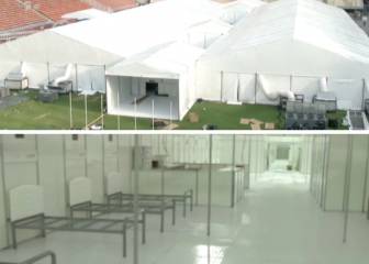 La genial adaptación del Maracaná a un hospital de campaña