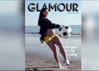 El gran gesto técnico de Alex Morgan con su embarazo