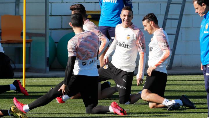 Guedes, Rodrigo y Florenzi.