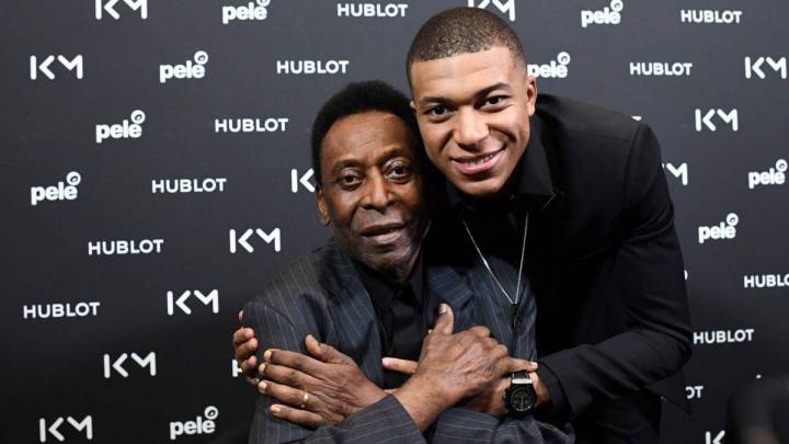 Pelé-Mbappé, un año de consejos de maestro a alumno