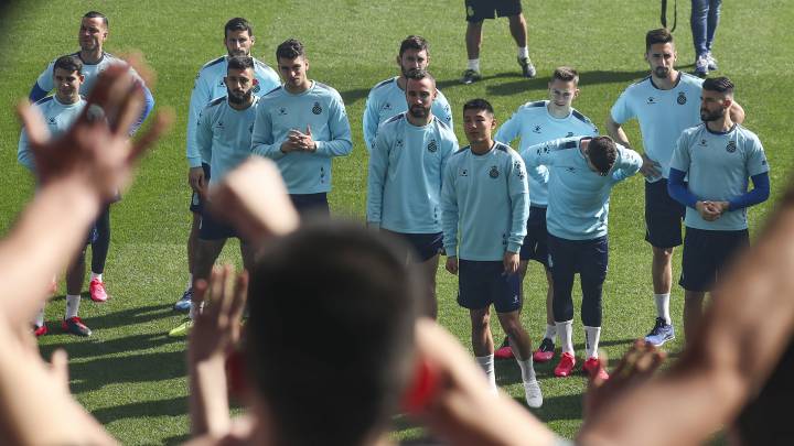 ESPANYOL ENTRENAMIENTO EN RCDE STADIUM