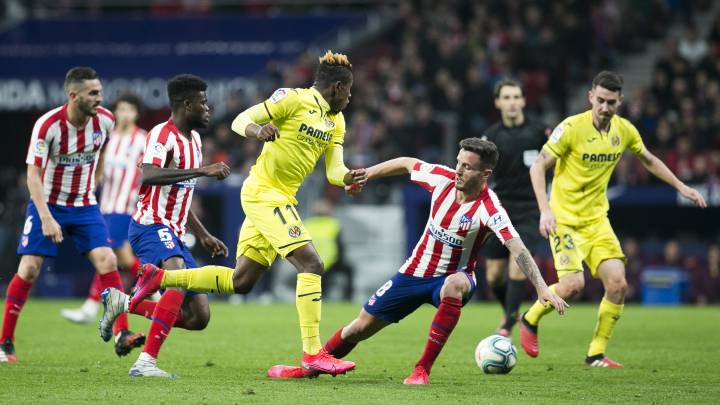 Samu Chukwueze ante Saúl.