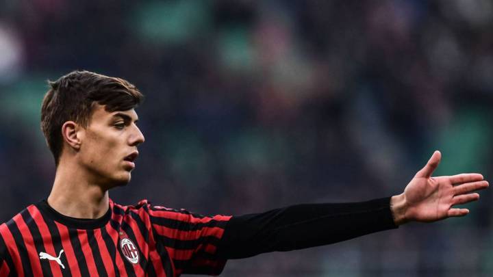 Daniel Maldini, en su debut con el Milán: su ídolo es João Félix.