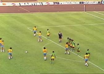 La jugada más extraña en la historia de los mundiales: ¿en qué habrá pensado el zaireño?
