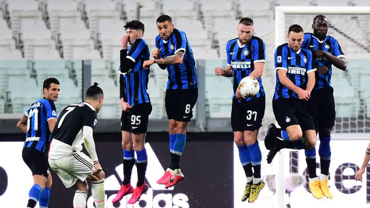 Imagen del último Juventus-Inter.